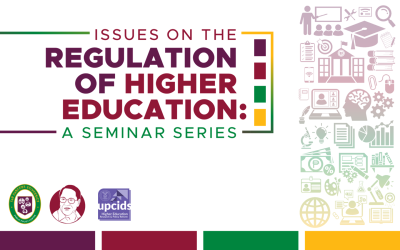 Issues on the Regulation of Higher Education: A Seminar Series