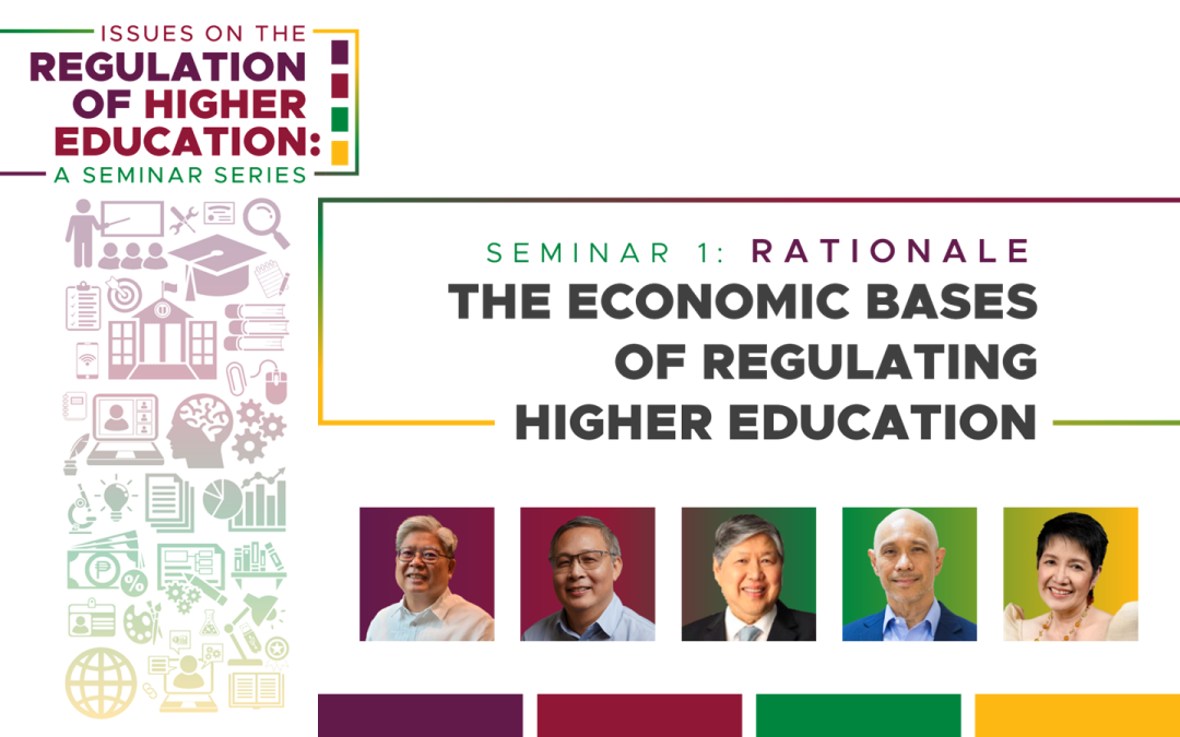 Issues on the Regulation of Higher Education: Seminar 1