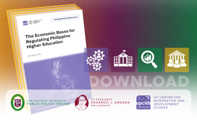 The Economic Bases for Regulating Philippine Higher Education